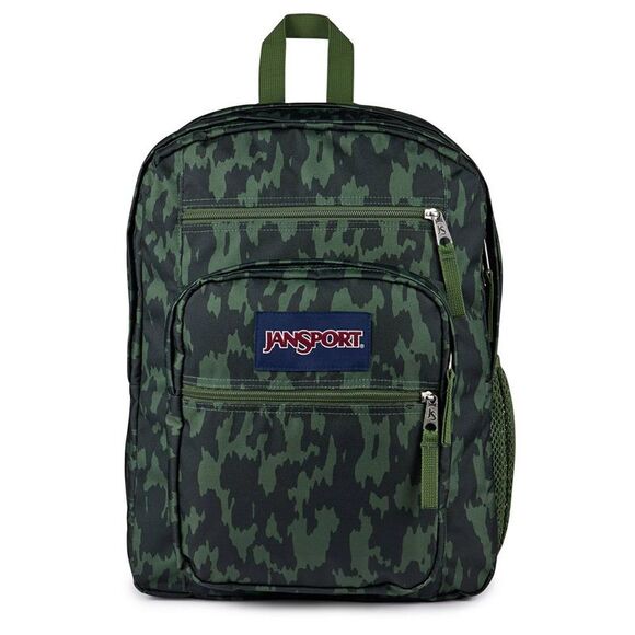 JanSport -  Big Student 17" Backpack - Camo Illusion Green - Picture 1 of 5